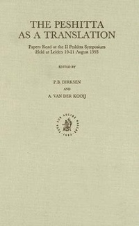 Enlarge image Cover: The Peshitta as a Translation - Brill