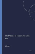 Cover: The "Didache" in Modern Research - Brill