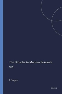 Enlarge image Cover: The "Didache" in Modern Research - Brill