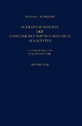 Cover: Berichtigungsliste der griechischen Papyrusurkunden aus &Auml;gypten - Brill