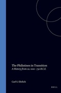 Cover: The Philistines in Transition - Brill