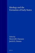 Cover: Ideology and the Formation of Early States - Brill