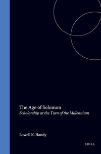 Enlarge image Cover: The Age of Solomon - Brill