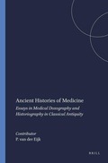 Cover: Ancient Histories of Medicine - Brill