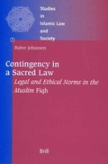 Cover: Contingency in Sacred Law - Brill