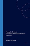 Cover: Beauty in Context - Brill