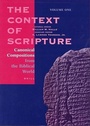 Cover: Context of Scripture - Brill