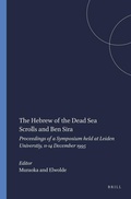 Cover: The Hebrew of the Dead Sea Scrolls and Ben Sira - Brill
