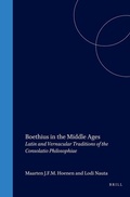 Cover: Boethius in the Middle Ages - Brill