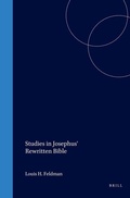Cover: Studies in Josephus' Rewritten Bible - Brill