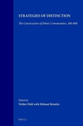 Cover: Strategies of Distinction - Brill