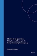 Cover: The Body in Question - Brill