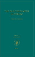 Cover: The Old Testament in Syriac according to the Peshi?ta Version, Part IV Fasc. 2. Chronicles - Brill