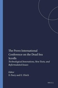 Cover: The Provo International Conference on the Dead Sea Scrolls - Brill