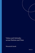 Cover: Values and Attitudes across Nations and Times - Brill