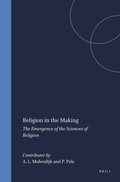 Cover: Religion in the Making - Brill
