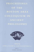 Cover: Proceedings of the Boston Area Colloquium in Ancient Philosophy - Brill