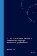 Cover: A Concise Historical Grammar of the Albanian Language - Brill