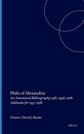 Cover: Philo of Alexandria - Brill