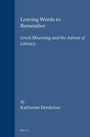 Cover: Leaving Words to Remember - Brill
