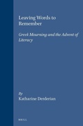 Cover: Leaving Words to Remember - Brill