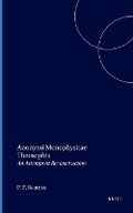Cover: Anonymi Monophysitae Theosophia - Brill