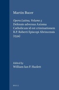 Cover: Martini Buceri Opera Latina - Brill