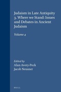 Cover: Handbuch der Orientalistik / Judaism in Late Antiquity, Part Three - Brill