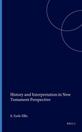 Cover: History and Interpretation in New Testament Perspective - Brill