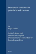 Cover: Hugo Grotius, De imperio summarum potestatum circa sacra (2 vols.) - Brill