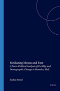 Cover: Mediating Means and Fate - Brill