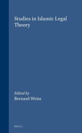 Cover: Studies in Islamic Legal Theory - Brill