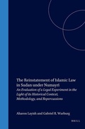 Cover: The Reinstatement of Islam Law in Sudan under Numayri - Brill