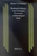 Cover: Reading for History in the Damascus Document - Brill