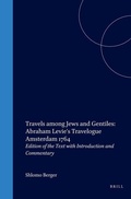 Cover: Travels among Jews and Gentiles: Abraham Levie's Travelogue Amsterdam 1764 - Brill