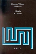 Cover: Congress Volume Basel 2001 - Brill