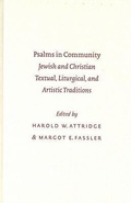 Cover: Psalms in Community - Brill