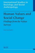 Cover: Human Values and Social Change - Brill