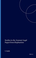 Cover: Studies in the Aramaic Legal Papyri from Elephantine - Brill