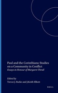 Cover: Paul and the Corinthians: Studies on a Community in Conflict - Brill