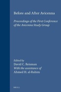 Cover: Before and After Avicenna - Brill