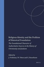 Cover: Religious Identity and the Problem of Historical Foundation - Brill