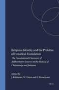 Cover: Religious Identity and the Problem of Historical Foundation - Brill