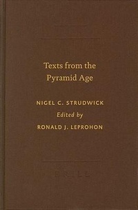 Enlarge image Cover: Texts from the Pyramid Age - Brill