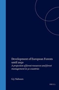 Cover: Development of European Forests until 2050 - Brill