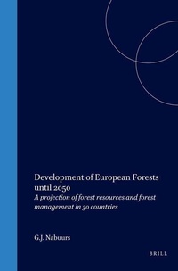 Enlarge image Cover: Development of European Forests until 2050 - Brill