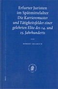 Cover: Erfurter Juristen im Spaetmittelalter - Brill