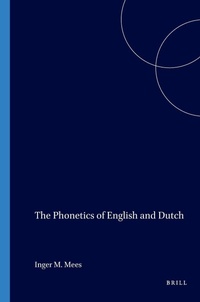 Abbildung von: The Phonetics of English and Dutch - Brill