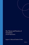 Cover: The Theory and Practice of Translation - Brill