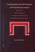 Cover: Pseudepigrapha of the Old Testament as Part of Christian Literature - Brill